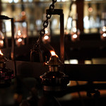 北一ホール - 火を見ると心が安らぎますね。