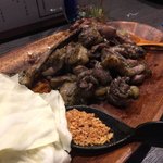 キッチン はる - 鶏の炭火もも焼き