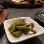 キッチン はる - インゲンのピリ辛和え  アテで頂きました！