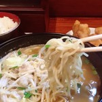 オロチョンラーメン - オロチョンラーメン&からあげセット