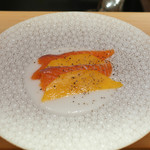 寿しの吉乃 - サツキマスにマンゴー