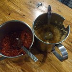 成吉思汗だるま - 風味重視？の唐辛子とおろしにんにく（これが命です）。