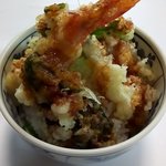 みなとや - ミニ天丼500円