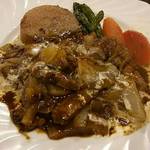 みすたーらいおん - 2018.7.7  【ビーフ・ストロガノフ】  1620円(税込)