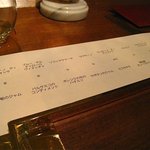 IL TEATRINO DA SALONE - チーズのメニュー