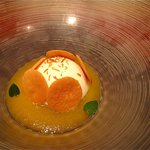 IL TEATRINO DA SALONE - メロンのサルサに浮かべたヨーグルトのムース