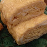 玄蕎麦 野中 - だし巻き玉子、アップ