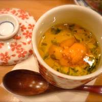 割烹 龍馬 - 雲丹の茶碗蒸し