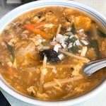 中国菜館 岡田屋 - 酸辣湯麺