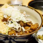 おでんと串揚げ らかん - 牛すじ豆腐定食 850円