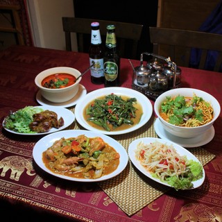 辛さ調節もOK◎タイ人のシェフによる本格的な一皿をご堪能あれ