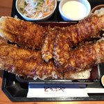 とうふとあなご料理 とうふや - あなご天重