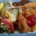 くるまや - 日替りのおかず。