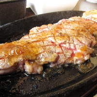 BeefGarden 二子玉川 - 意外と大きかったリブロースステーキ