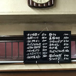 がばちょ - メニュー！