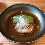 柚木元 - 天然車海老 スープ最高