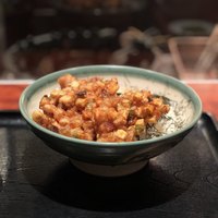 天ぷら 旬和食 あきら - 海老入り無農薬かき揚げ丼