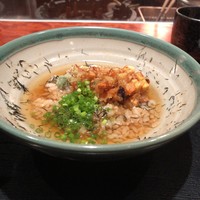 天ぷら 旬和食 あきら - 最後はお茶漬けにして♪