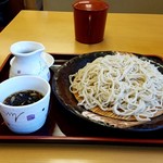 辰巳庵 - せいろそば大盛600円