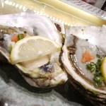 すし・魚処 のへそ  本店 - 天草の岩かき・＠９００円