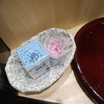 すし・魚処 のへそ  - 麺棒・デンタルフロス完備