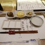 すし・魚処 のへそ  - セットアップ