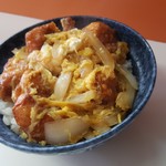 義実食堂 - 唐揚げ丼