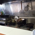 義実食堂 - 綺麗な厨房♪
