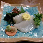 大むら - いかのお刺身（本日のお刺身）