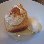 OGINO organic Restaurant - ババ・オ・ラム　ベルベンヌのアイス添え