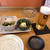 海鮮酒場わんす - 料理写真:焼サーモン入りポテトサラダ・糸三つ葉と油揚げのお浸し