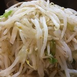 豚星。 - 無言でひたすら…最初は野菜を