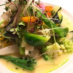 ル・ジャルダン・デ・サヴール - 温野菜のガルグイユ アップ