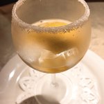 ル・ジャルダン・デ・サヴール - 杏ソルベ ブラマンジェ