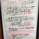 ル・ジャルダン・デ・サヴール - メニュー