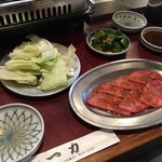 焼肉 一力 - きゅうりキムチ
      上タン