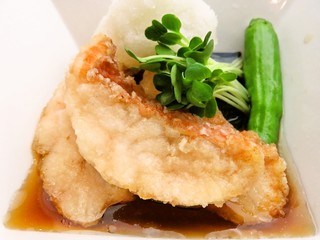 横浜すきずき - 赤魚の揚げ出し600円