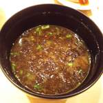 すし善 - あおさ？もずく？何だかわからないが美味い