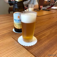 柚木元 - ノンアルビールで乾杯