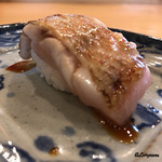 小判寿司 - のどぐろの炙り