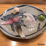 小判寿司 - 九絵､螺貝､鯖