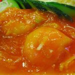 客満堂 - エビのチリソース煮