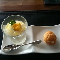 コンヴィヴィアリテ・イチノセ - アミューズ　トウモロコシのババロアが濃厚で美味しい♪