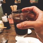 享楽 - 食後のアイスコーヒー付き(^^)