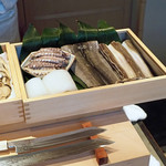 にい留 - 本日の天ぷら食材