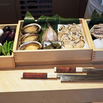 にい留 - 本日の天ぷら食材