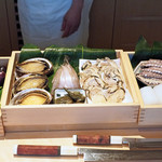 にい留 - 本日の天ぷら食材