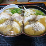 ハーフ＆ハーフ（醤油＋みそ）