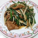 餃子の王将 - ニラレバ518円