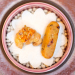 ラトラスフィス - ランチコース 7371円 のケークサレ、クロワッサン